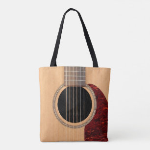 Dreadnought Acoustic 6 String Guitar Tote Bag