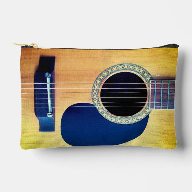 Dreadnought Acoustic Guitar Accessory Pouch (Front)