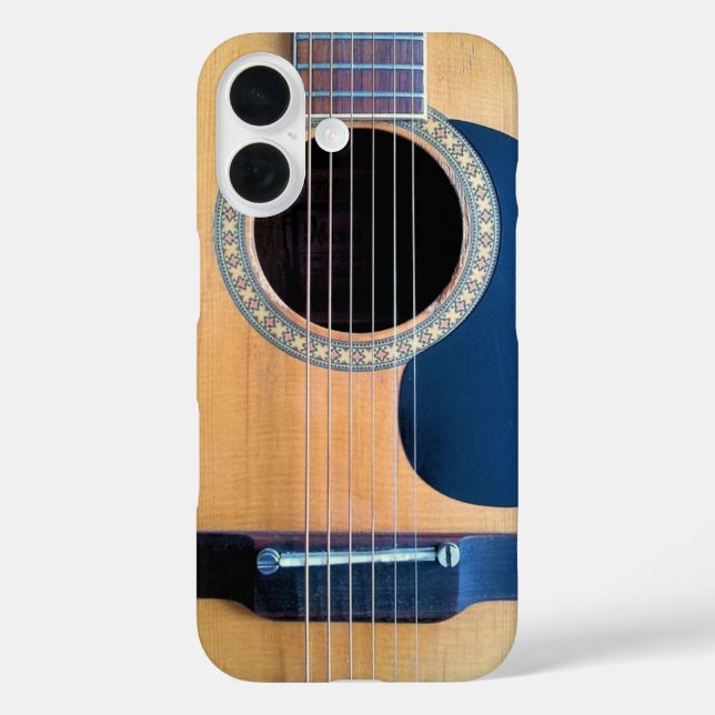 Dreadnought Acoustic Guitar Case-Mate iPhone Case (Back)