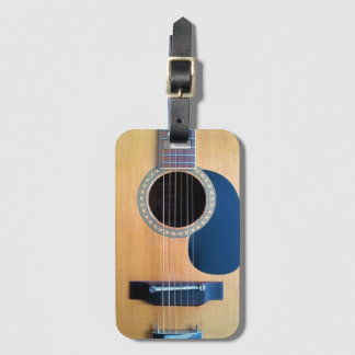 Dreadnought Acoustic Guitar Luggage Tag