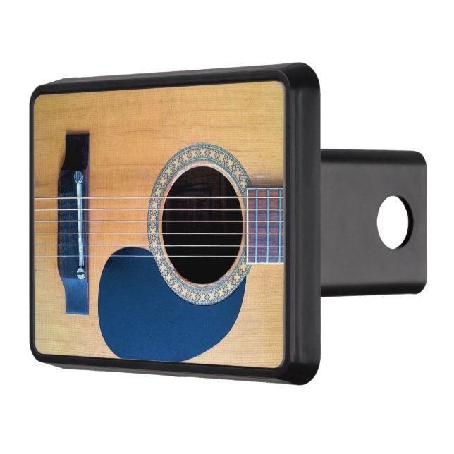 Dreadnought Acoustic Guitar Trailer Hitch Cover (Left)