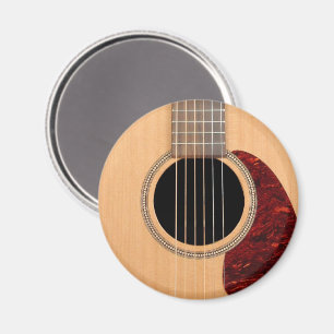 Dreadnought Acoustic six string Guitar Magnet