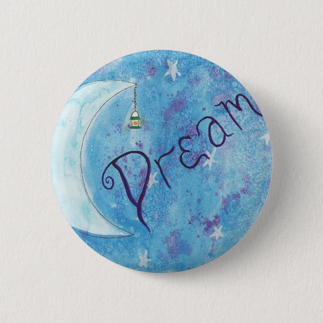Dream 2 Inch Round Button (Front)