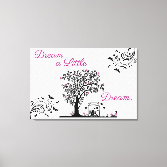 Dream A Little Dream Canvas Print (Front)