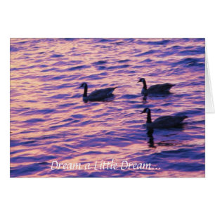 Dream a Little Dream Sunset Card