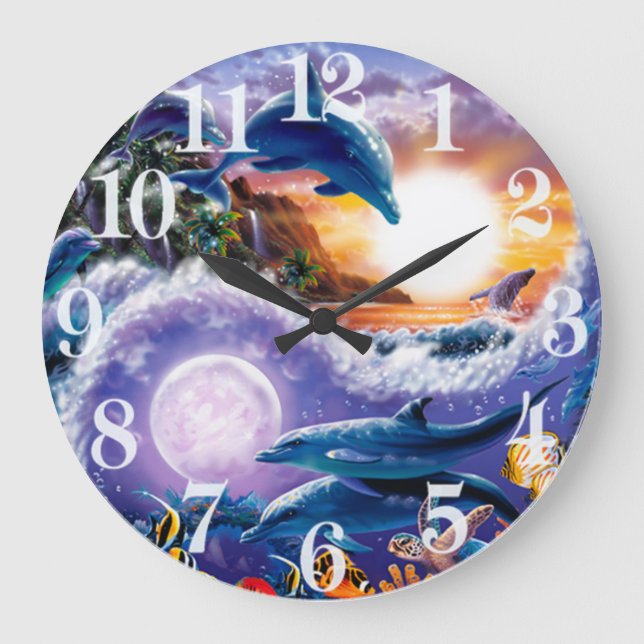 Dream Acrylic Wall Clock (Front)