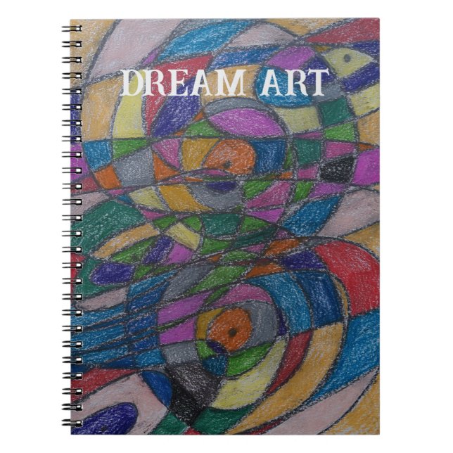 DREAM ART JOURNAL BY ARTIST PAULA REILLY (Front)
