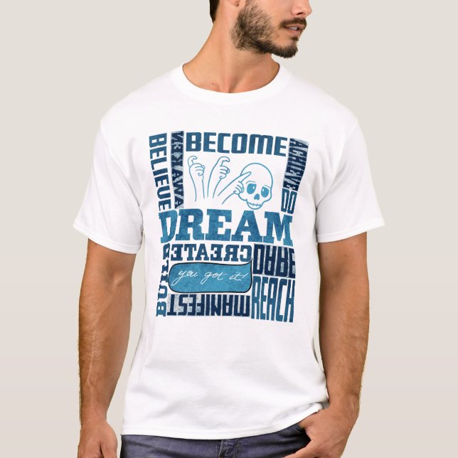 Dream - ASL Design T-Shirt (Front)
