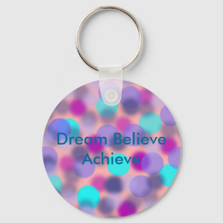 Dream believe Achieve keychain(Green) Keychain