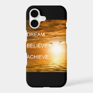 dream believe achieve motivational quote