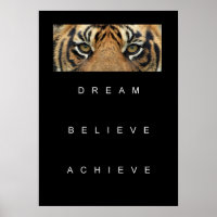 dream believe achieve motivational quote