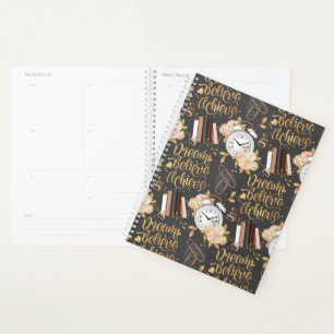 Dream, Believe, Achieve Planner
