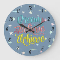 Dream Believe Achieve Quote Stars Inspirational