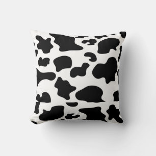 Dream Big Baby Girl Pillow (with cow print back)