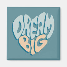 Dream Big: Blue Heart of Success