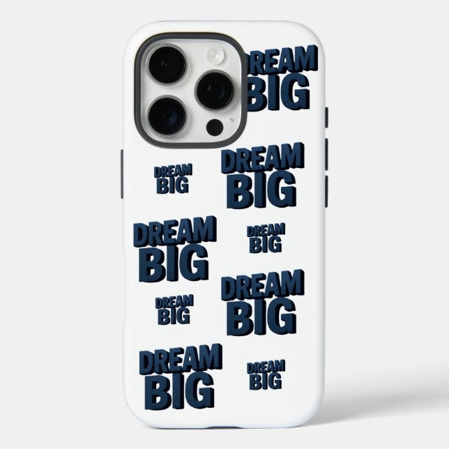Dream Big Case-Mate iPhone Case (Back)