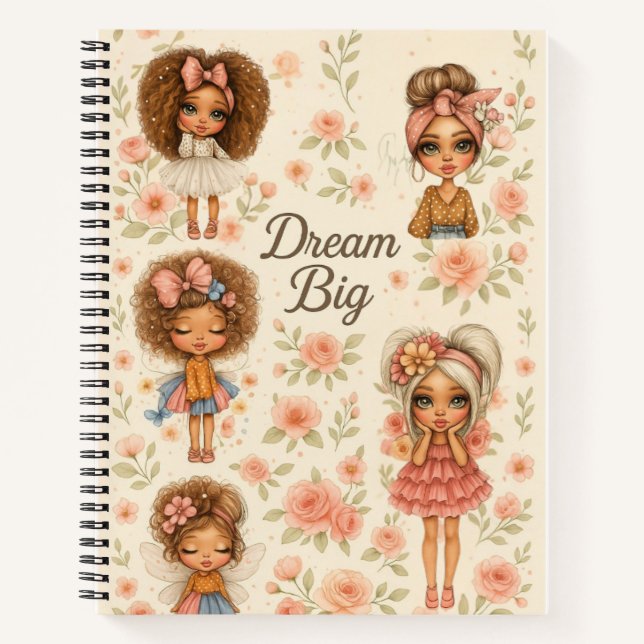 Dream Big  Chibi Girls Journal (Devant)