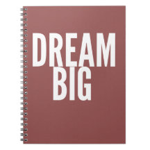 Dream Big - Customizable Notepad