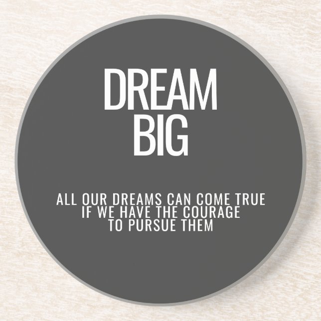 Dream Big Dessous de verre (Devant)