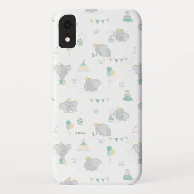Dream Big Dumbo Pattern Case-Mate iPhone Case (Back)