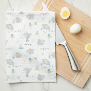 Dream Big Dumbo Pattern Kitchen Towel