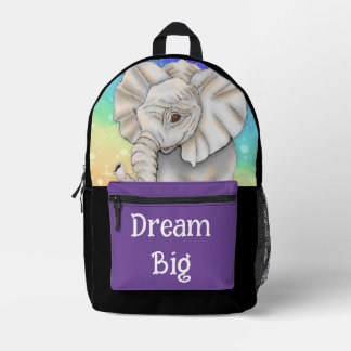 Dream Big - Elephant : sac à dos