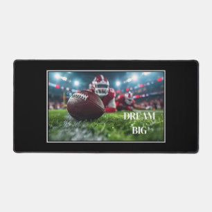 Dream Big Football Desk Mat