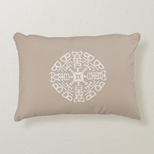 Dream Big. Hidden Words Accent Pillow