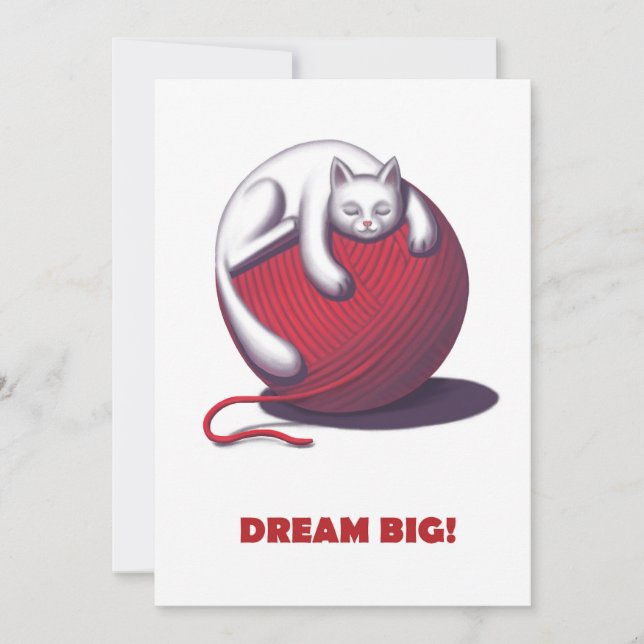 Dream Big Holiday Card (Front)
