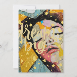 Dream Big Holiday Card