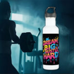 Dream Big Hustle Hard Exercise 710 Ml Water Bottle<br><div class="desc">Stay hydrated while exercising with this Dream Big Hustle Hard water bottle.</div>