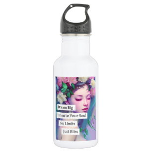 Dream Big, Inspirational Quote   Faerie Art 532 Ml Water Bottle