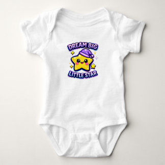 Dream big little baby bodysuit