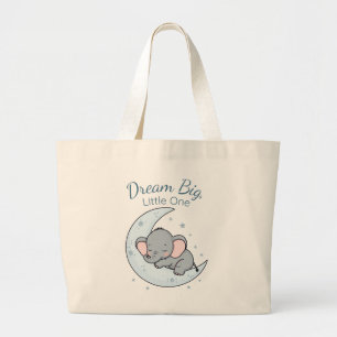 Dream Big, Little One Large Tote Bag