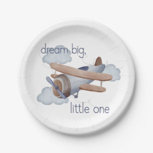 Dream Big, Little One Paper Plate