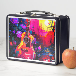 Dream Big Metal Lunch Box