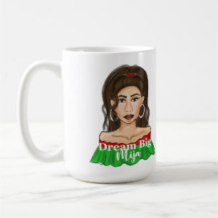Dream Big Mija Custom Name  Coffee Mug