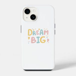Dream Big Pastel Hearts iPhone 14 Case