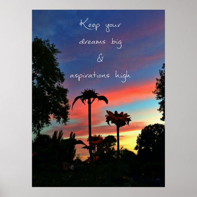 Dream big poster (Front)