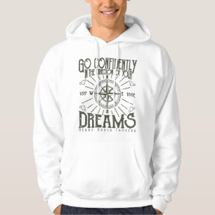 Dream Big Quote Unisex Hoodie Tee Motivation Shirt