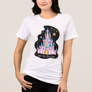 Dream Big, Shine Bright Castle Tri-Blend Shirt