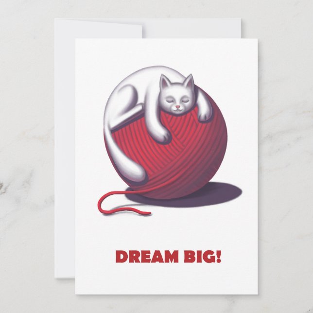 Dream Big Thank You Card (Front)