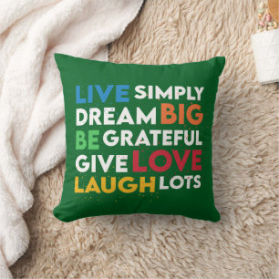 Dream Big Throw Pillow