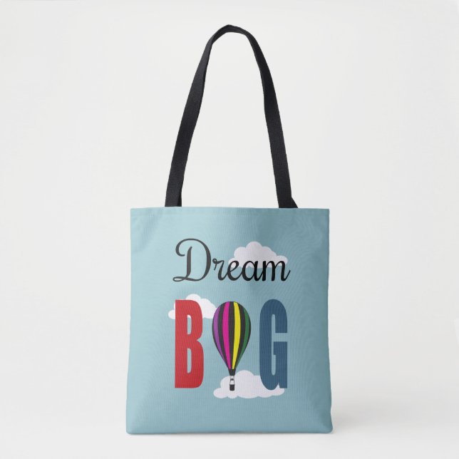 Dream big tote bag (Front)