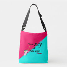 Dream big unicorn bag