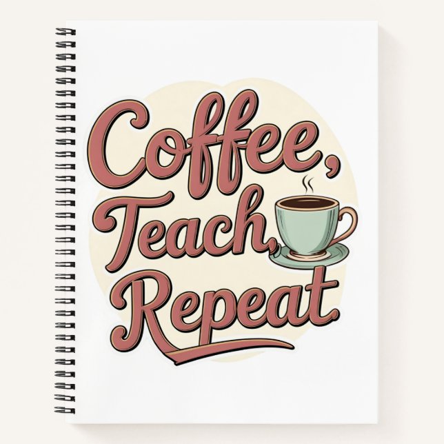 Dream Big Work Hard Motivational Back to School  Notebook (Front)