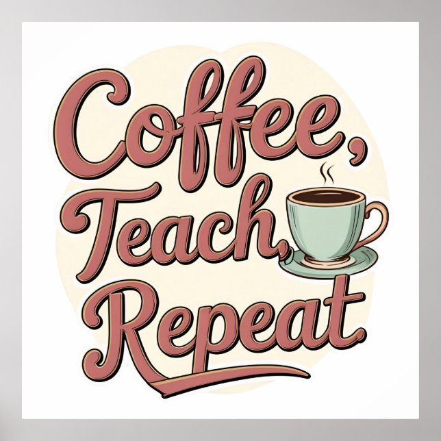 Dream Big Work Hard Motivational Back to School  Poster (Front)