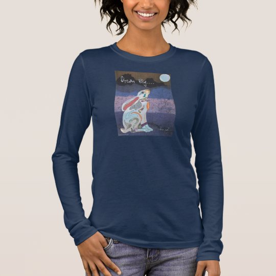 'Dream Big.. worry small' Moon Gazing Hare Top
