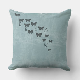 Dream Butterflies Throw Pillow