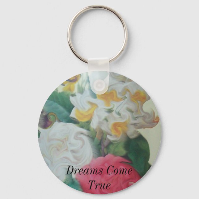 Dream carnations keychain (Front)